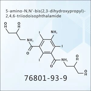 5-amino-N, N'-bis (2,3-dihidroxipropil) -2,4,6-triiodoisoftalamida
